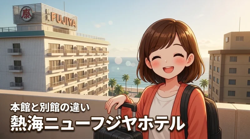 熱海ニューフジヤホテルの本館と別館の違いは？損をしないために知るべき棟選びのコツ