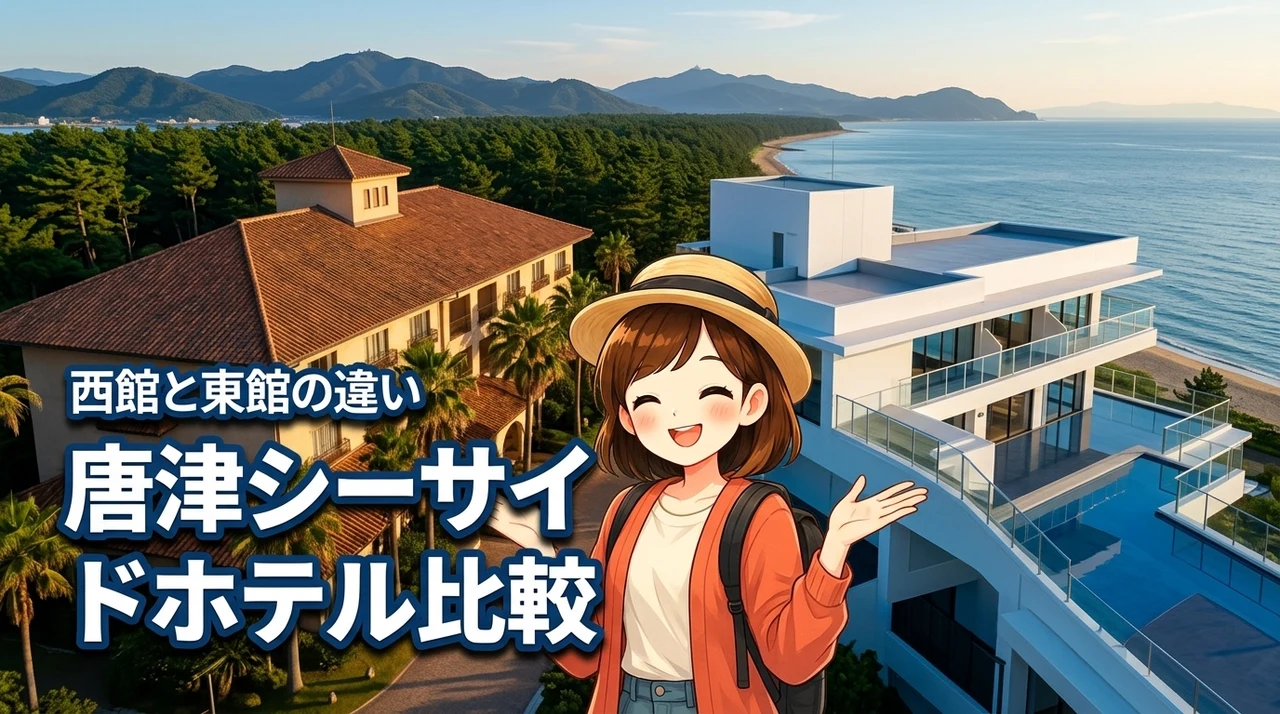 【決定版】唐津シーサイドホテルの西館と東館の違いを分析！後悔しない選び方の正解